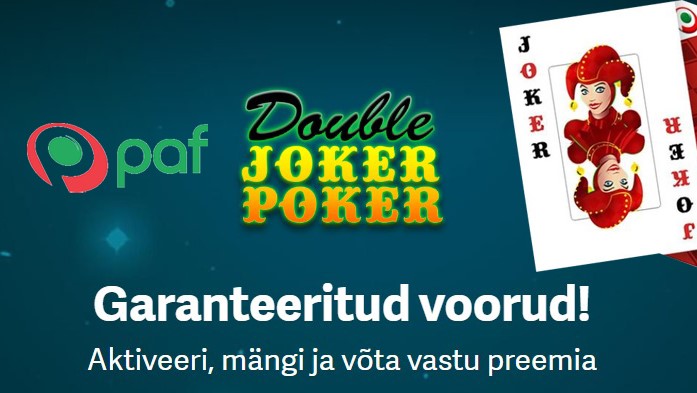 10 tasuta mänguvooru Joker Poker mängus Pafis