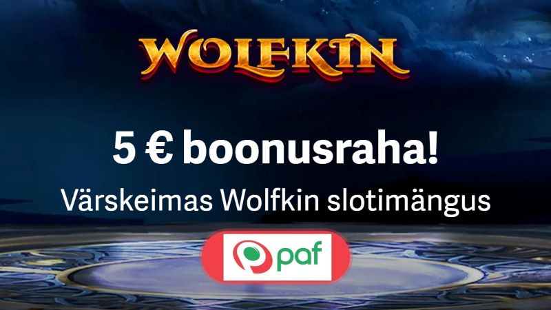 Wolfkin slotika 5-eurone boonus Pafis