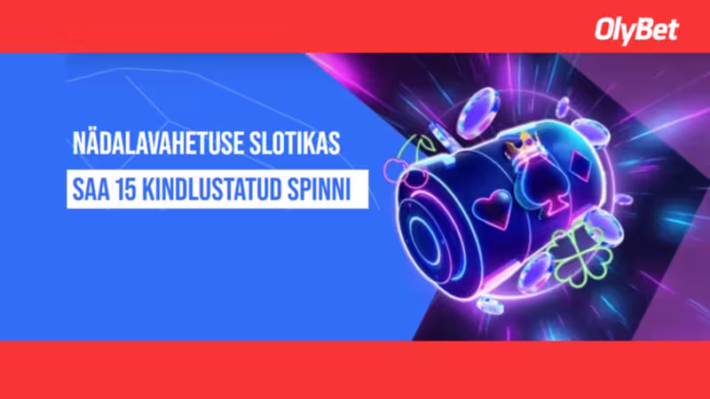 Saa kindlustatud panuseid OlyBeti nädalavahetuse slotikal