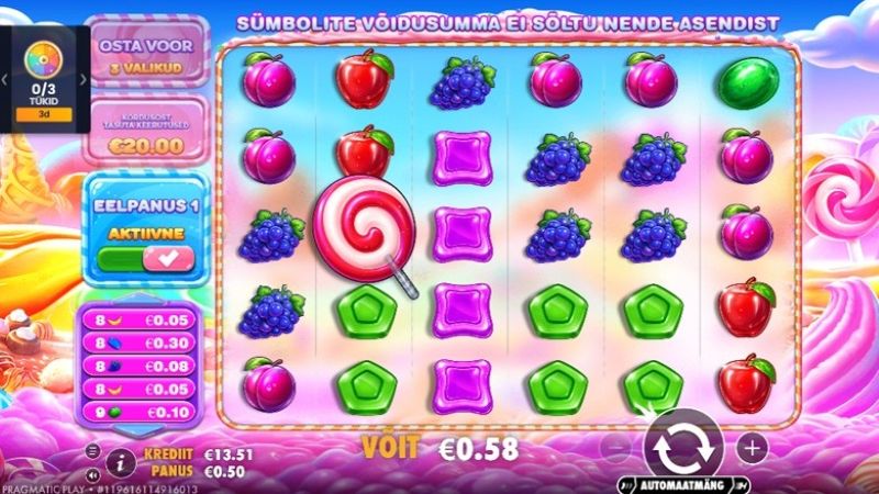 Sweet Bonanza 2500 » Kasiino21 | Usaldusväärne teejuht Eesti mängijale Pragmatic Play slotikas Sweet Bonanza 2500